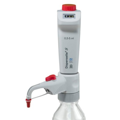 Dosificador Dispensette® S Digital de 0.5 -  5 ml con válvulav